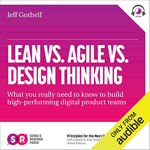 Lean vs Agile vs Design Thinking cover art