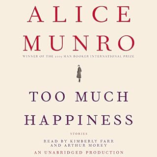 Too Much Happiness Audiolibro Por Alice Munro arte de portada