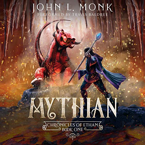 Mythian Audiolibro Por John L. Monk arte de portada