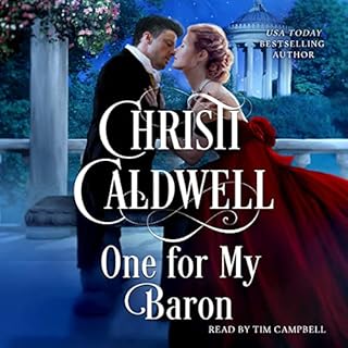 One for My Baron Audiolibro Por Christi Caldwell arte de portada