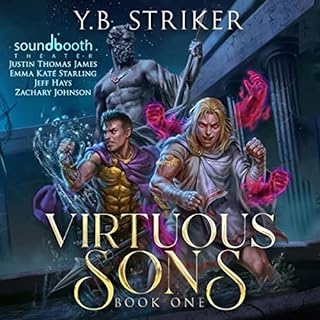 Virtuous Sons Audiolibro Por Y.B. Striker arte de portada