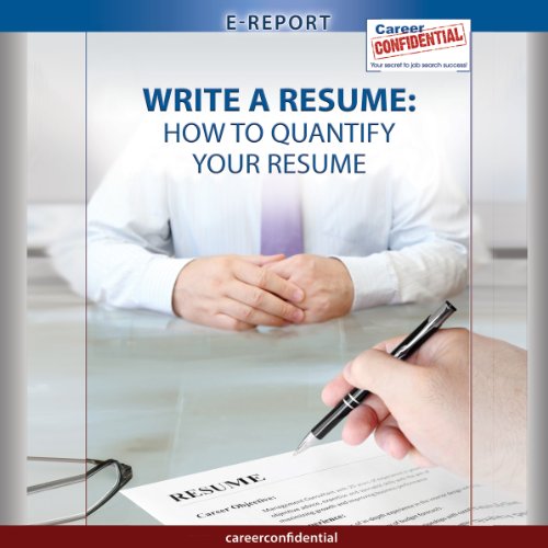 Write a Resume Audiobook By Peggy McKee cover art