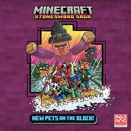 New Pets on the Block! (Minecraft Stonesword Saga #3) Audiolibro Por Nick Eliopulos arte de portada