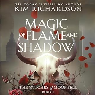 Magic of Flame and Shadow Audiolibro Por Kim Richardson arte de portada