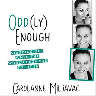 Odd(ly) Enough Audiolibro Por Carolanne Miljavac arte de portada