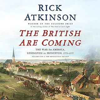 The British Are Coming Audiolibro Por Rick Atkinson arte de portada