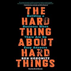 The Hard Thing About Hard Things cover art