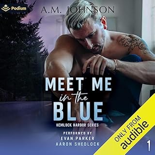 Meet Me in the Blue Audiolibro Por A.M. Johnson arte de portada