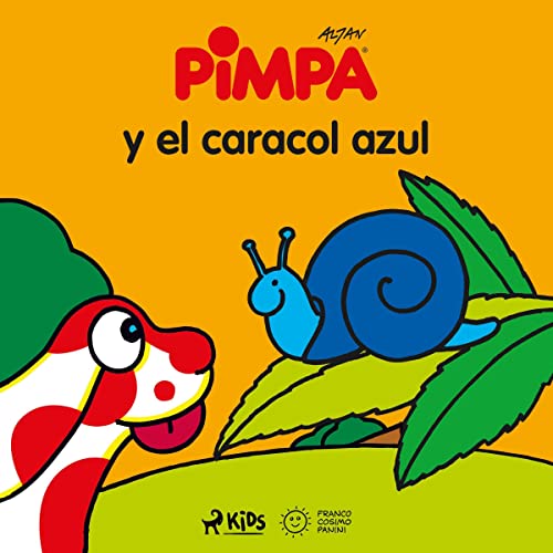 Pimpa y el caracol azul Audiolibro Por Altan, Andrea Carroggio Díaz-Plaja arte de portada