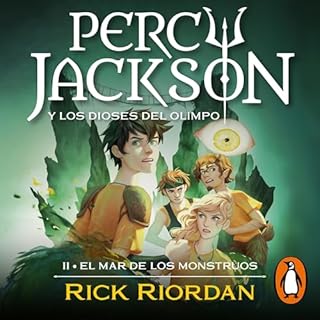 El mar de los monstruos [The Sea of Monsters] Audiolibro Por Rick Riordan arte de portada