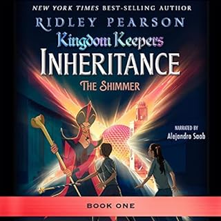 Kingdom Keepers Inheritance: The Shimmer Audiolibro Por Ridley Pearson arte de portada