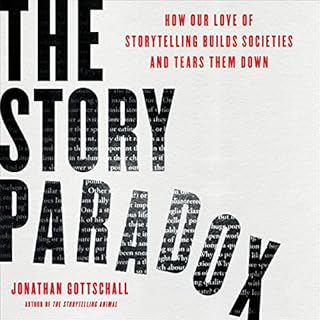 The Story Paradox Audiolibro Por Jonathan Gottschall arte de portada