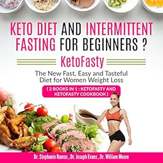 Keto Diet and Intermittent Fasting for Beginners: 2 Books in 1: KetoFasty and KetoFasty Cookbook cover art