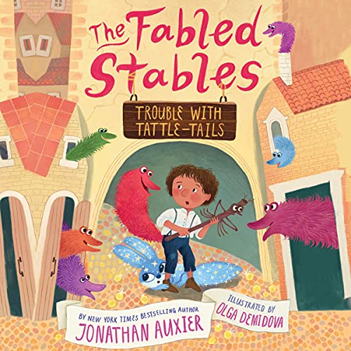 Trouble with Tattle-Tails Audiolivro Por Jonathan Auxier capa