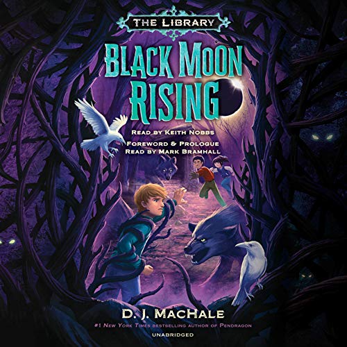 Page de couverture de Black Moon Rising