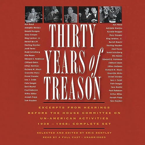 Page de couverture de Thirty Years of Treason