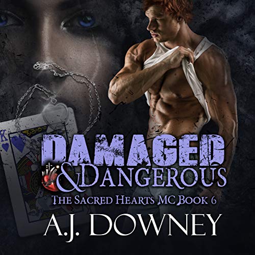 Damaged & Dangerous Audiolibro Por A. J. Downey arte de portada