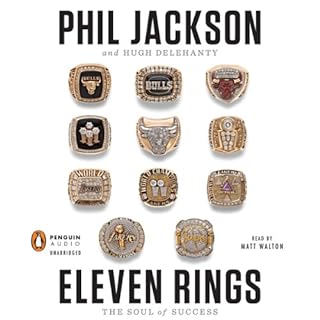 Eleven Rings Audiolibro Por Phil Jackson, Hugh Delehanty arte de portada