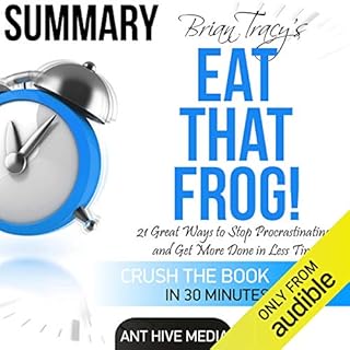 Brian Tracy's Eat That Frog! Audiolibro Por Ant Hive Media arte de portada