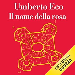 Il nome della Rosa Audiolibro Por Umberto Eco arte de portada