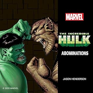 The Incredible Hulk Audiolibro Por Jason Henderson, Marvel arte de portada