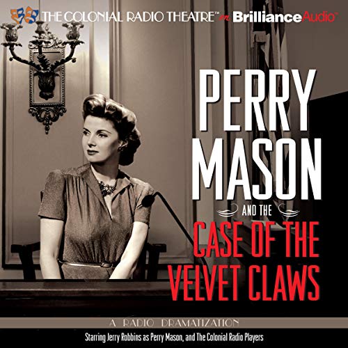 Perry Mason and the Case of the Velvet Claws cover art