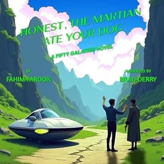 Honest, the Martian Ate Your Dog Audiolibro Por Fahim Farook arte de portada