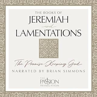 The Books of Jeremiah and Lamentations Audiolibro Por Brian Simmons arte de portada