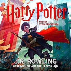 Couverture de Harry Potter und der Stein der Weisen - Gesprochen von Rufus Beck