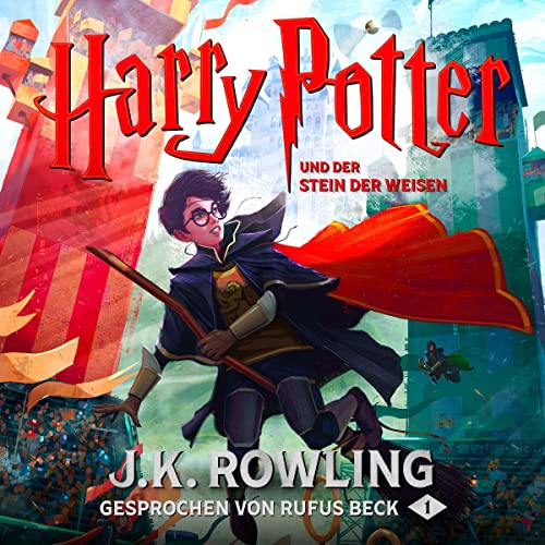 Harry Potter und der Stein der Weisen - Gesprochen von Rufus Beck cover art