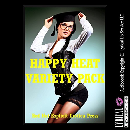 Happy Heat Variety Pack: Five Explicit Erotica Stories Audiolivro Por Stacy Reinhardt, Sheena Stone, Sarah Blitz, Sandra Stri