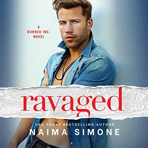 Ravaged Audiolibro Por Naima Simone arte de portada