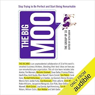 The Big Moo Audiolibro Por Seth Godin, The Group of 33 arte de portada