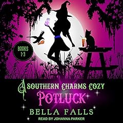 A Southern Charms Cozy Potluck Audiolibro Por Bella Falls arte de portada