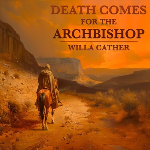 Diseño de la portada del título Death Comes for the Archbishop