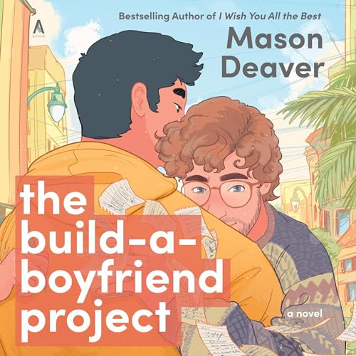 The Build-a-Boyfriend Project Audiolivro Por Mason Deaver capa