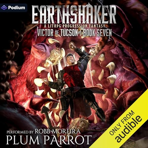 Earthshaker: A LitRPG Progression Fantasy Audiolibro Por Plum Parrot arte de portada