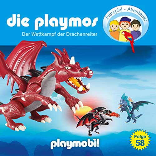 Wettkampf der Drachenreiter. Das Original Playmobil Hörspiel Titelbild