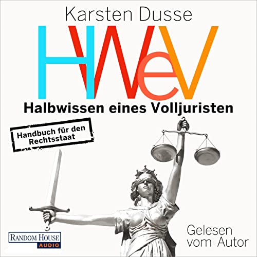 Halbwissen eines Volljuristen Audiolivro Por Karsten Dusse capa