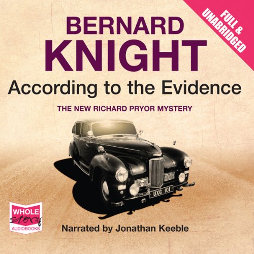 According to the Evidence Audiobook By Bernard Knight cover art