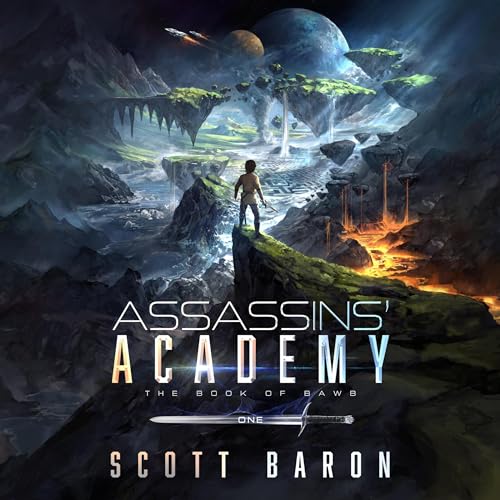 Assassins' Academy Audiolibro Por Scott Baron arte de portada