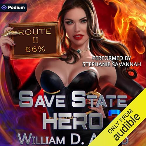 Save State Hero 2 Audiolivro Por William D. Arand capa