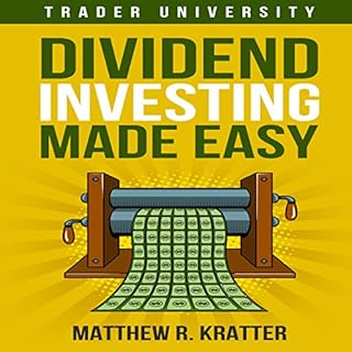 Dividend Investing Made Easy Audiolibro Por Matthew R. Kratter arte de portada