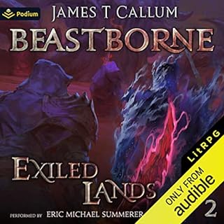 Exiled Lands Audiolibro Por James T. Callum arte de portada