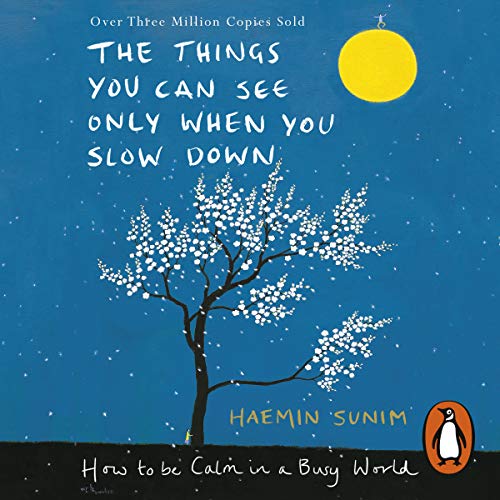 The Things You Can See Only When You Slow Down Audiolivro Por Haemin Sunim, Chi-Young Kim - translator capa