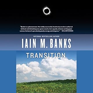 Transition Audiolibro Por Iain M. Banks arte de portada