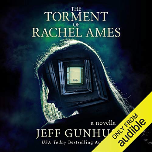 Diseño de la portada del título The Torment of Rachel Ames