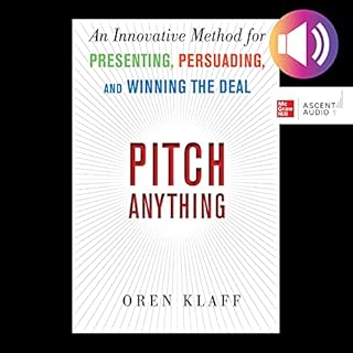 Pitch Anything Audiobook By Oren Klaff cover art