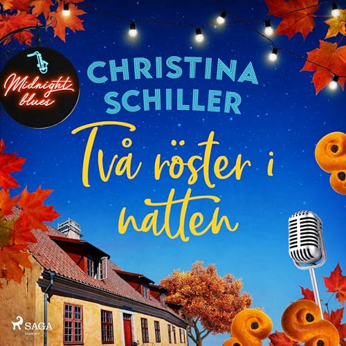 Två röster i natten Audiolivro Por Christina Schiller capa