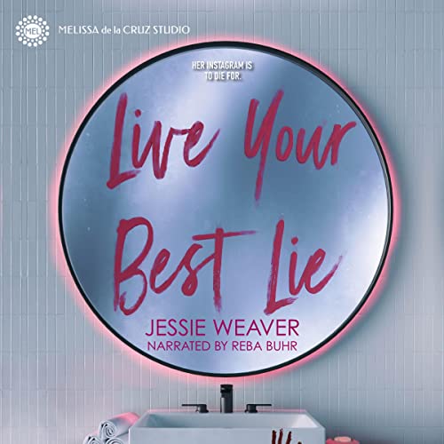 Diseño de la portada del título Live Your Best Lie